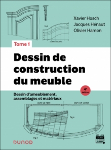 Dessin de construction du meuble - Tome 1