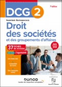 DCG 2 - Droit des sociétés et des groupements d'affaires - Fiches 2025-2026