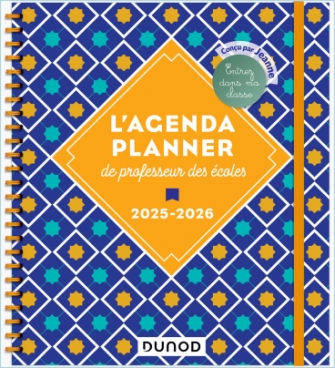 L'Agenda planner de professeur des écoles -2025-2026