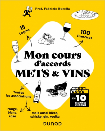 Mon cours d'accords mets et vins
