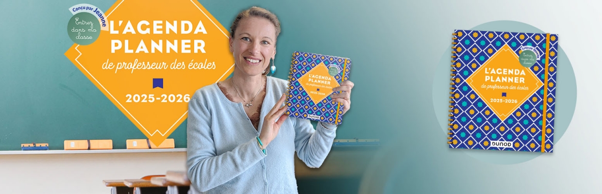L'Agenda planner de professeur des écoles - 2025-2026