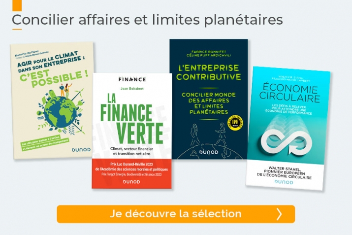 Sélection "durabilité économique - repenser nos modèles pour faire face aux enjeux de demain "